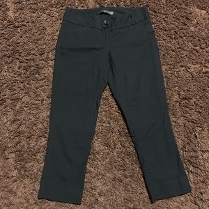 Like new The Limited crop style black bottoms